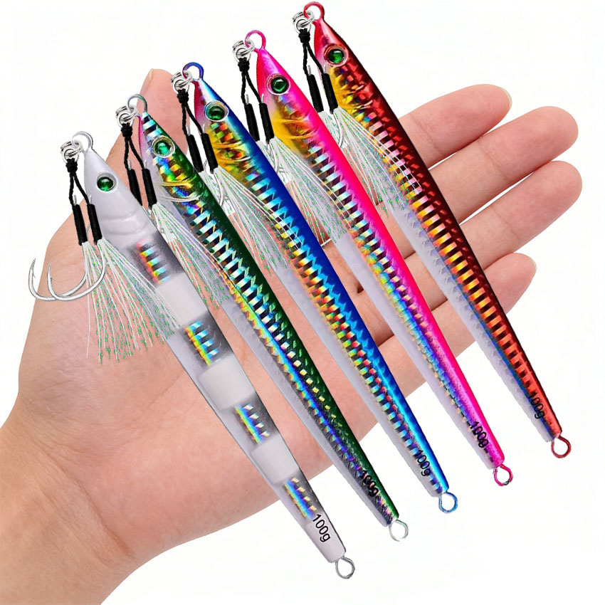Fishing Lure Buzzbait - Cast Metal Jig Fishing Lure 5PC