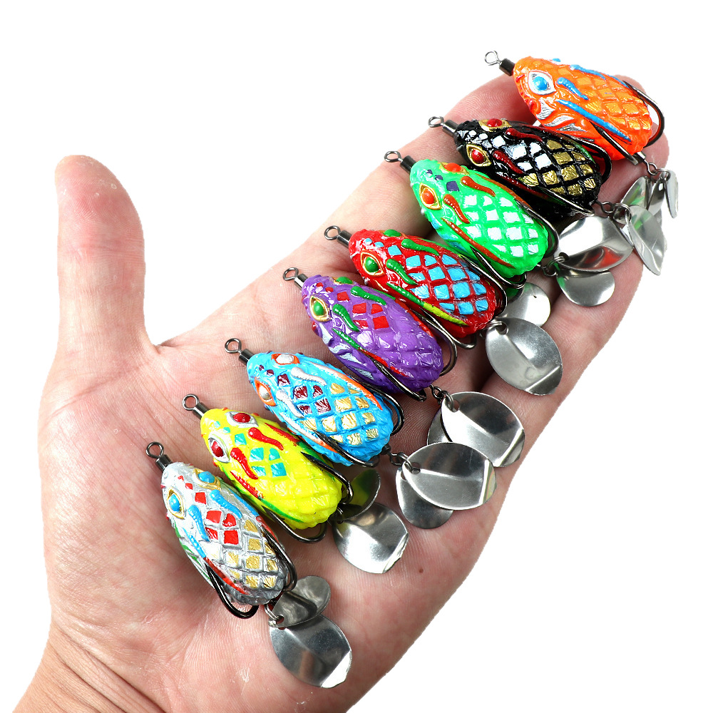 4cm/5.8g 1pc/8pcs Thai Style T - đánh giá và giá Fishing Lure Blade Bait