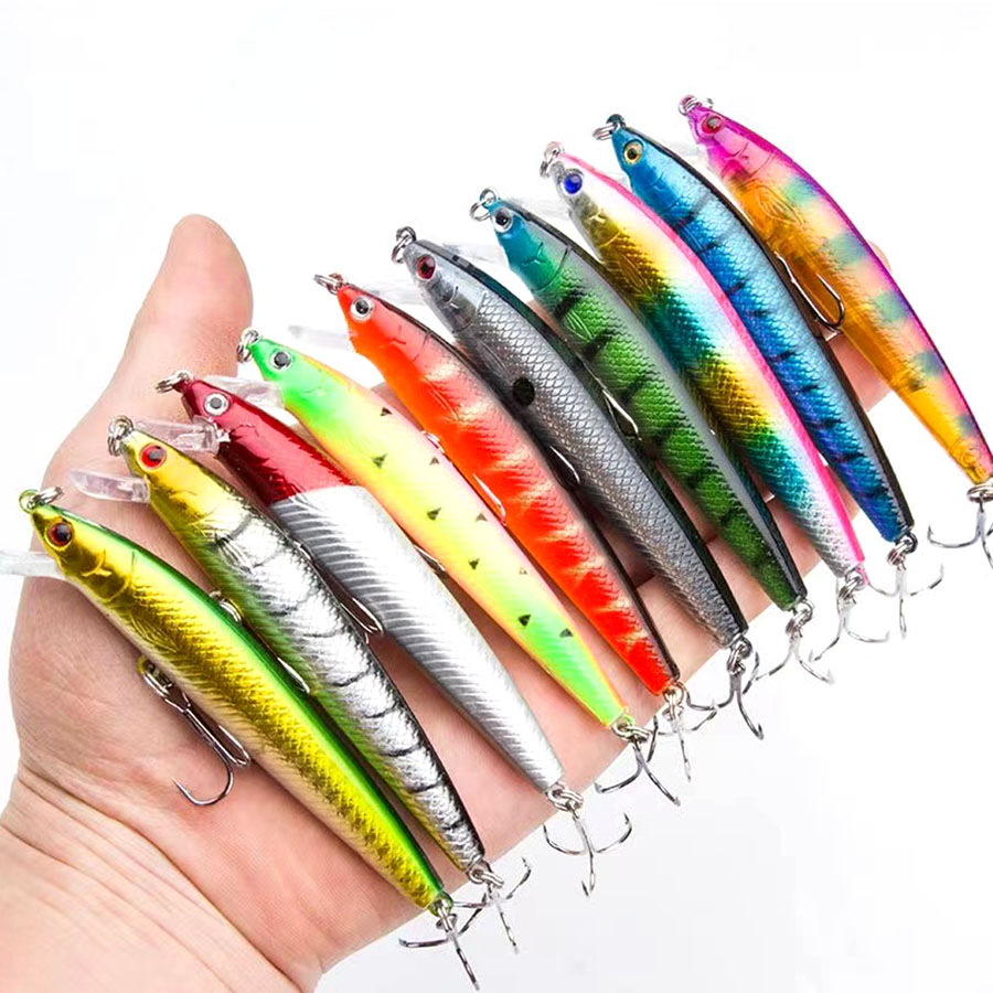 10PCS Jerkbait Minnow Swimbait - đánh giá và giá Fishing Lure Swimbait