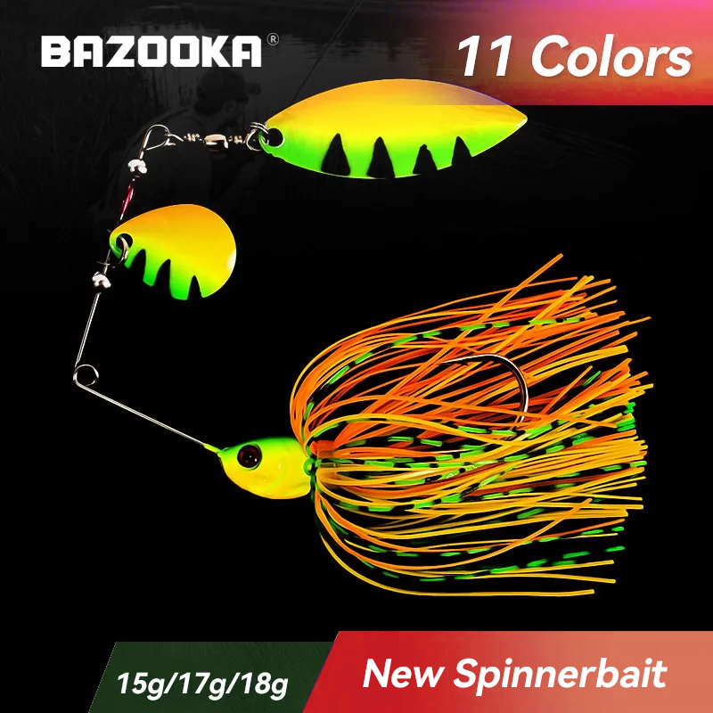 Bazooka 15g 18g Spinnerbait Fi - đánh giá và giá Fishing Lure Swimbait