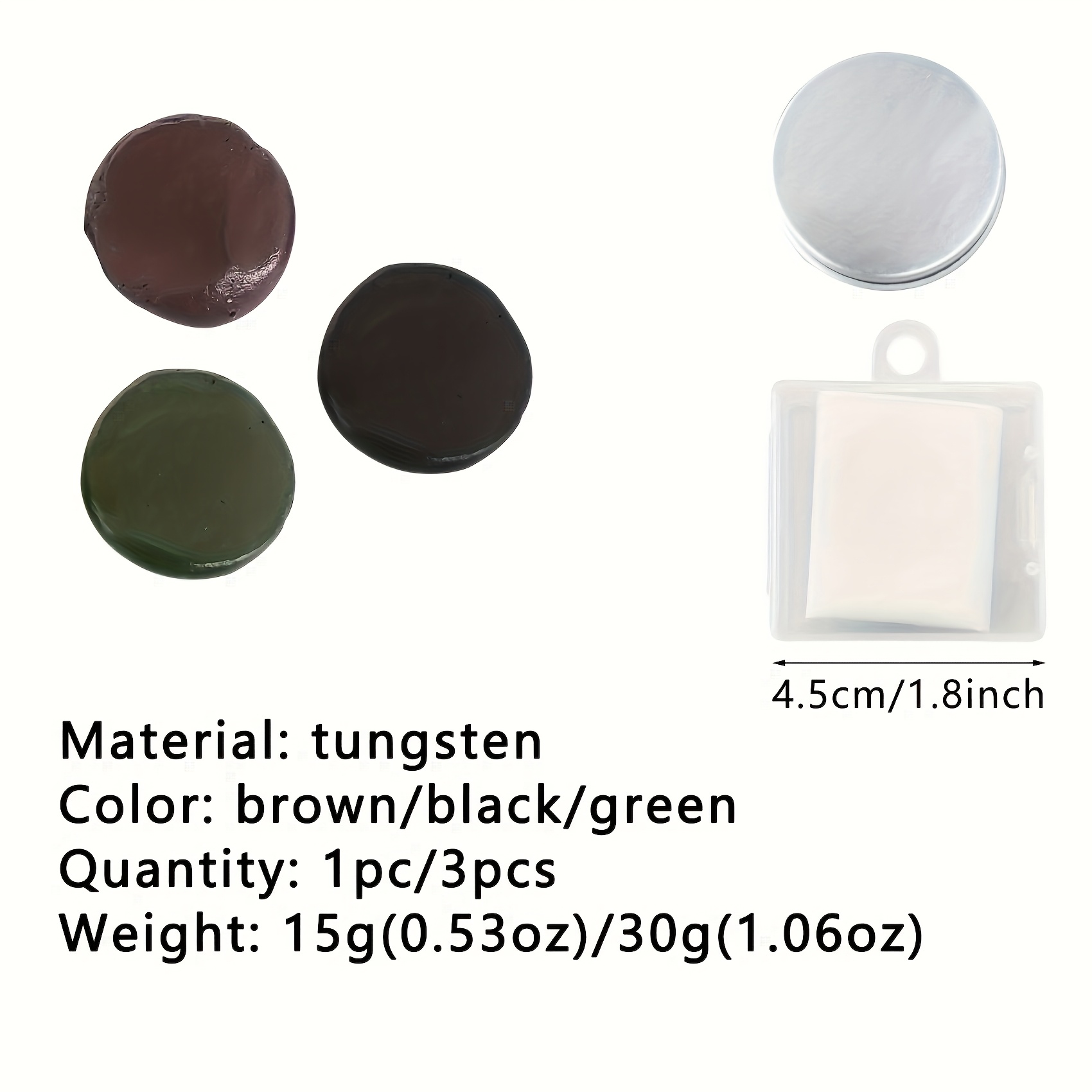 Tungsten Putty 0.5oz(15g) Tika - đánh giá và giá Fishing Lure Accessories