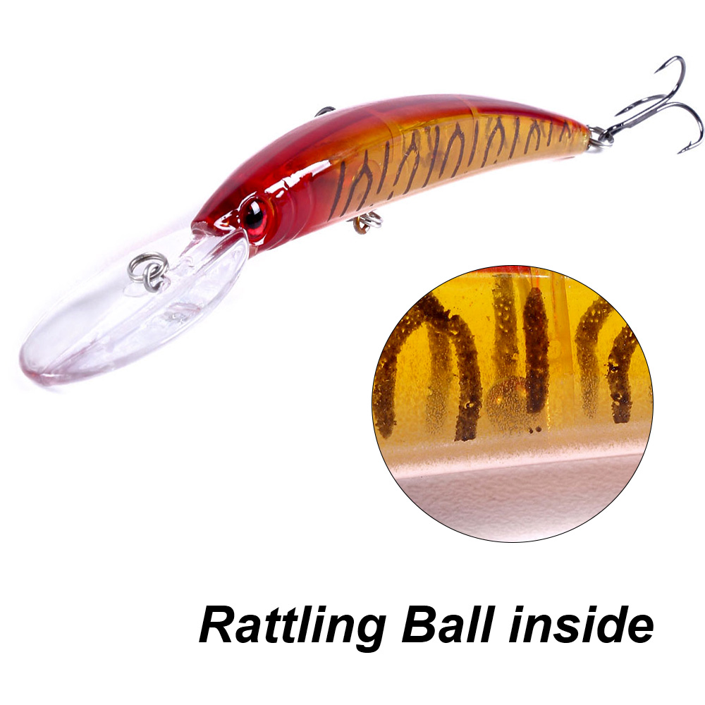 1 Chiếc 15Cm 15G Lặn Sâu Jerkb - đánh giá và giá Fishing Lure Jerkbait