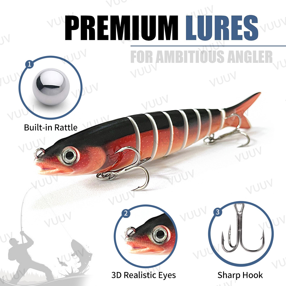10 pcs Fishing Lures for Bass  - đánh giá và giá Fishing Lure Swimbait