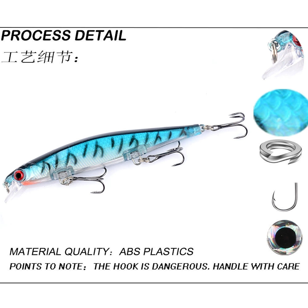 1pc Laser Sinking Minnow Fishi - đánh giá và giá Fishing Lure Jerkbait