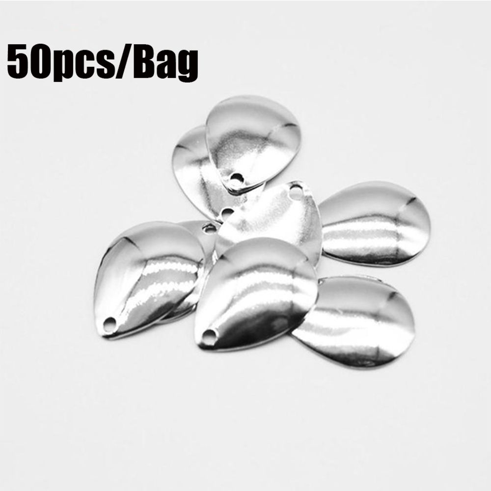 50pcs Rotate Sequin Smooth Nic - đánh giá và giá Fishing Lure Spoon