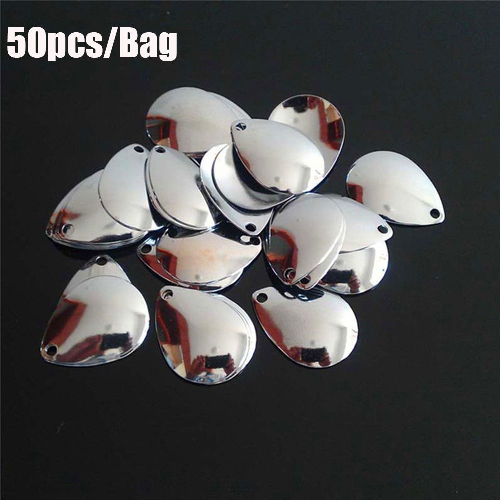 50pcs Rotate Sequin Smooth Nic - đánh giá và giá Fishing Lure Spoon