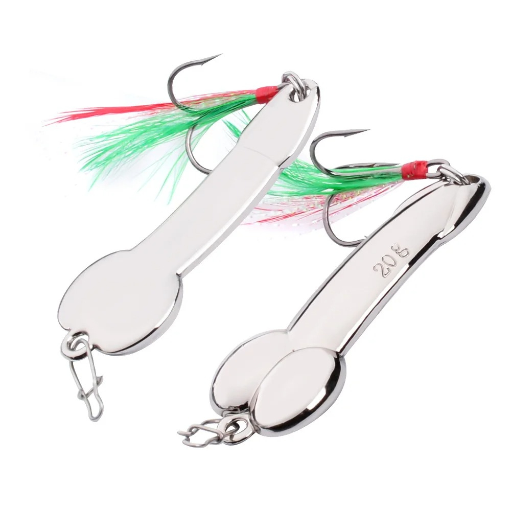 Metal Spoon Penis Shape Fishin - đánh giá và giá Fishing Lure Spoon