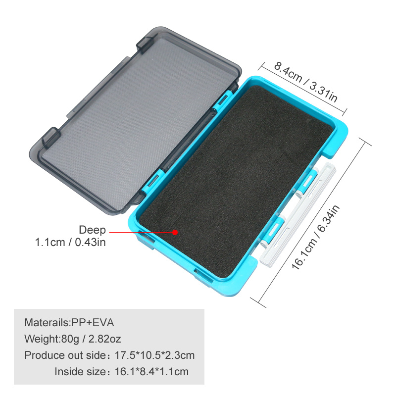 New Plastic Fishing Box Portab - đánh giá và giá Fishing Lure Spoon