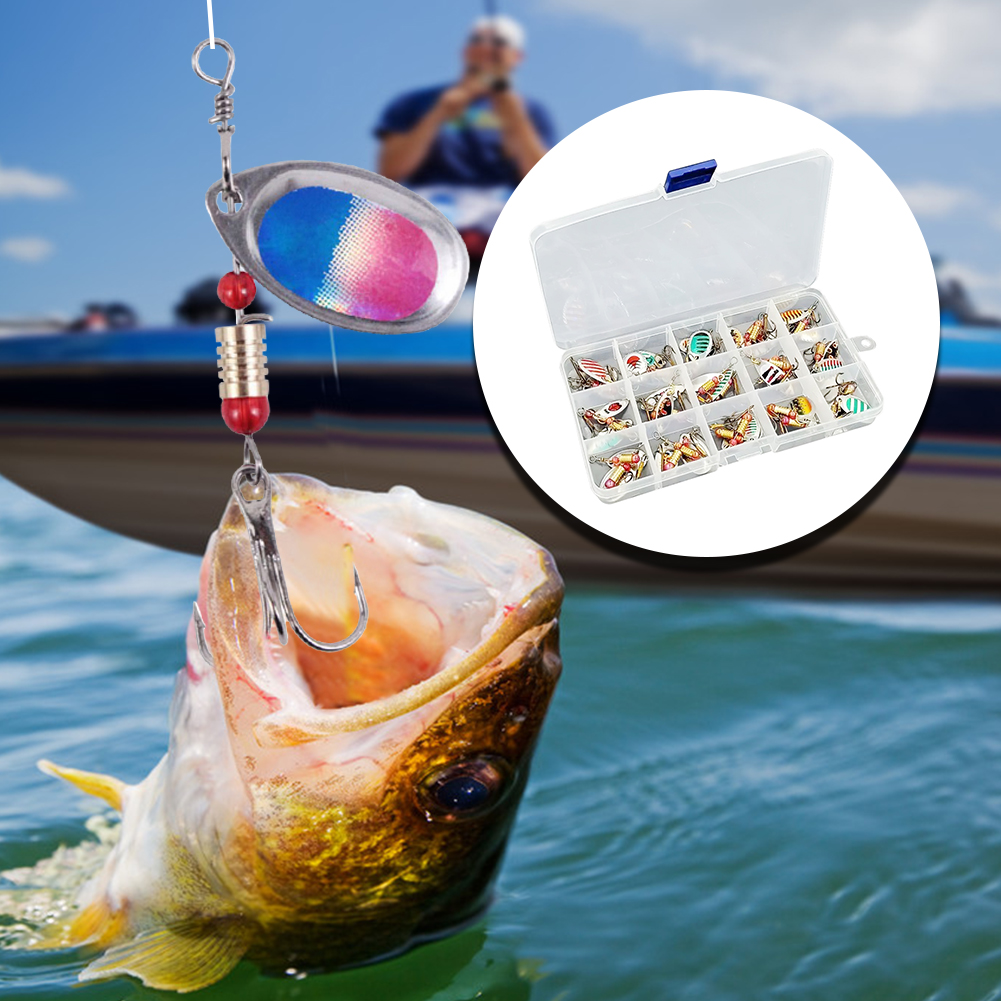 30pcs Metal Spoon Spinner Fish - đánh giá và giá Fishing Lure Spoon