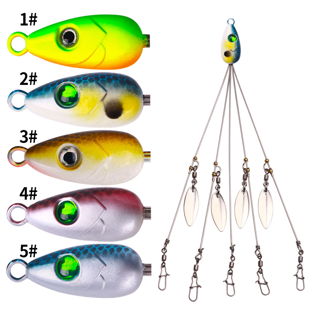 Alabama Rig Spinner Bait Umbre - đánh giá và giá Fishing Lure Blade Bait